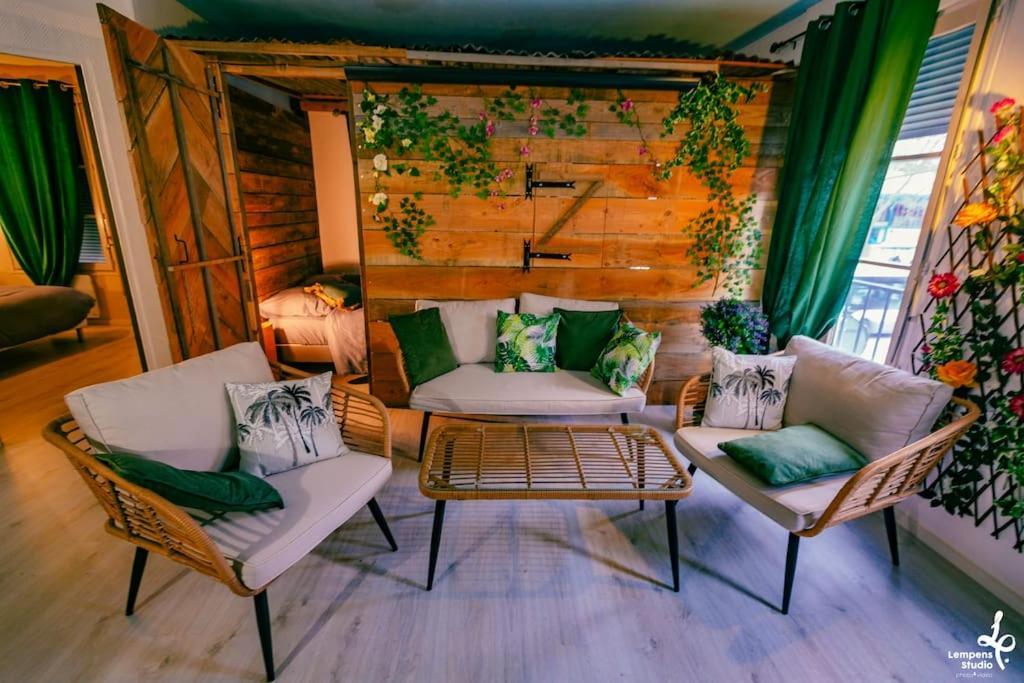 Appartement La Cabane Du Jardin Troyes Eksteriør bilde