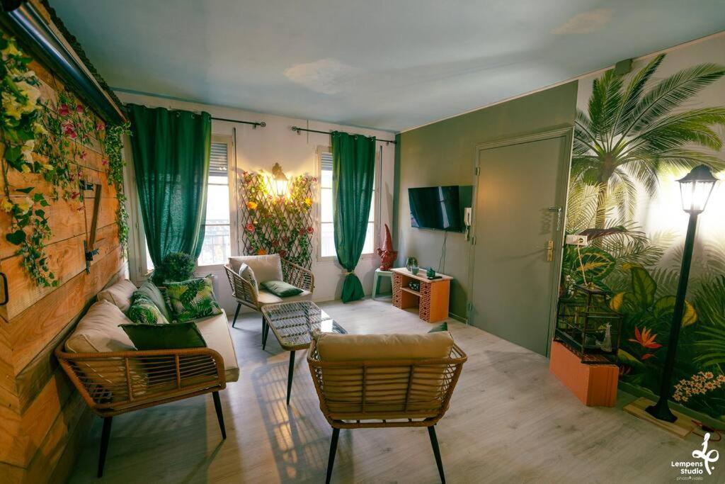 Appartement La Cabane Du Jardin Troyes Eksteriør bilde